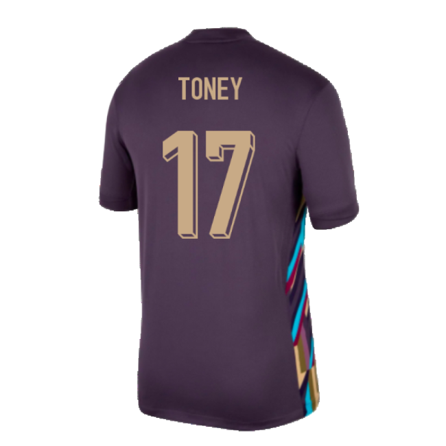And Value For Money 2024-2025 England Away Shirt (Toney 17) Classical