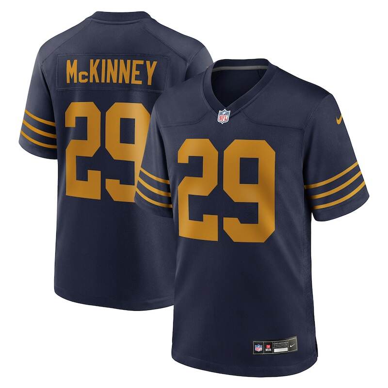 None Xavier McKinney GB Packers Great Value Replica Jersey Football Ap
