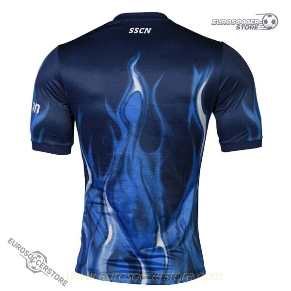 Napoli's 21-22 Season Third Blue Football Jersey