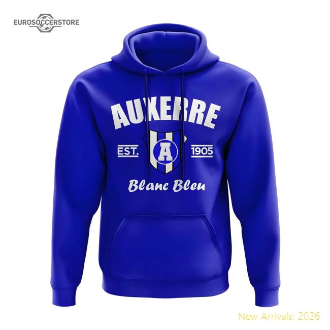 Authentic Supporter Auxerre Established Hoody (Royal)