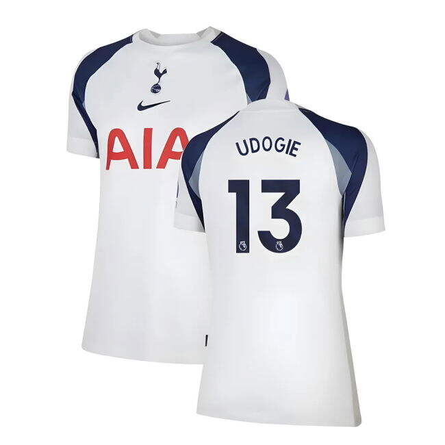 Official Licensed Intense Spurs Tottenham Home Shirt Womens Udogie...