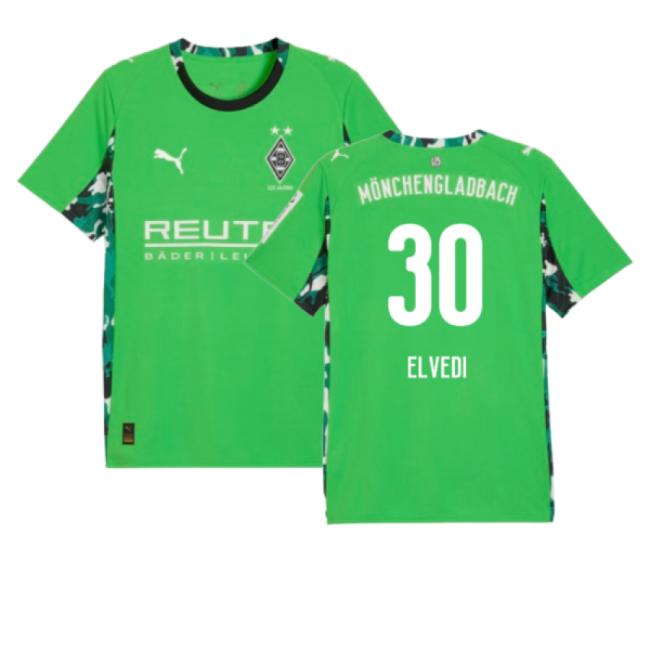High-end Away Football Club Elvedi Jersey Athletic Fit Performance