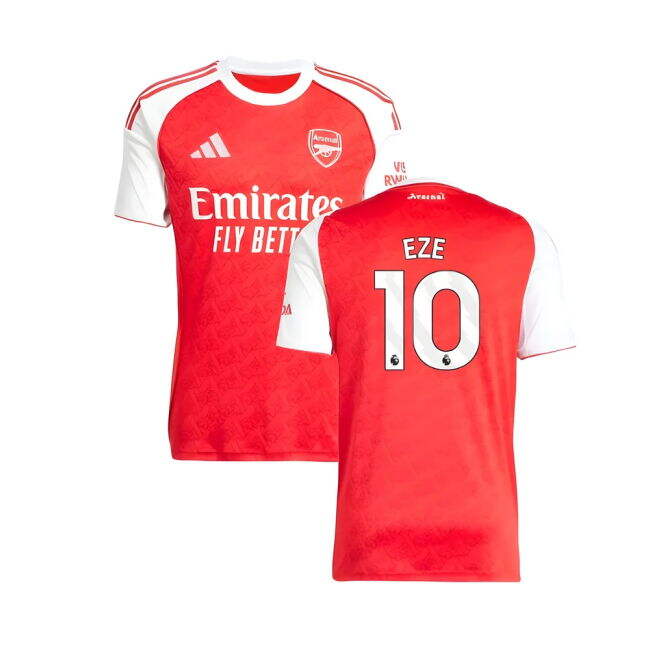 2025-2026 Arsenal Home Jersey (Eze 10)