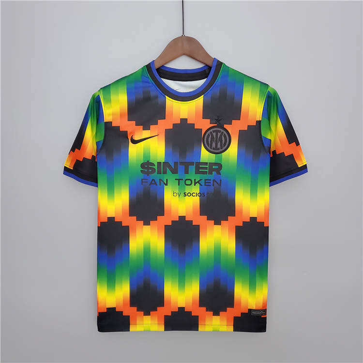 2223 Inter Milan Pre Match Soccer Jersey Football Shirt - Official