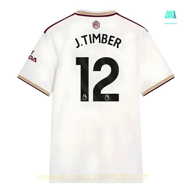 2025-2026 Arsenal Third Shirt (J.Timber 12)