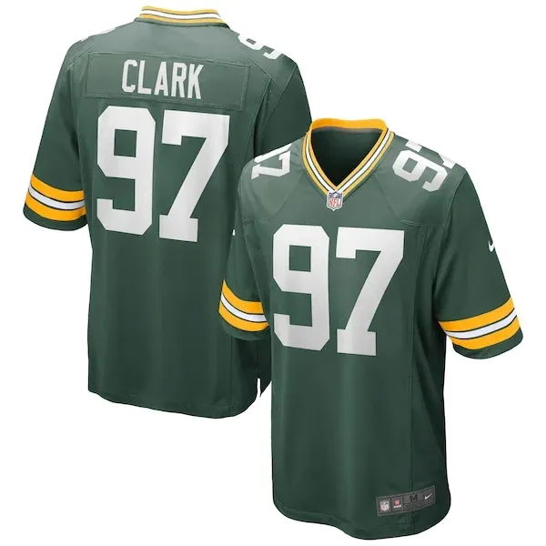 Performance Green Bay Packers Game Jersey - Premium Green NFL Fan J...