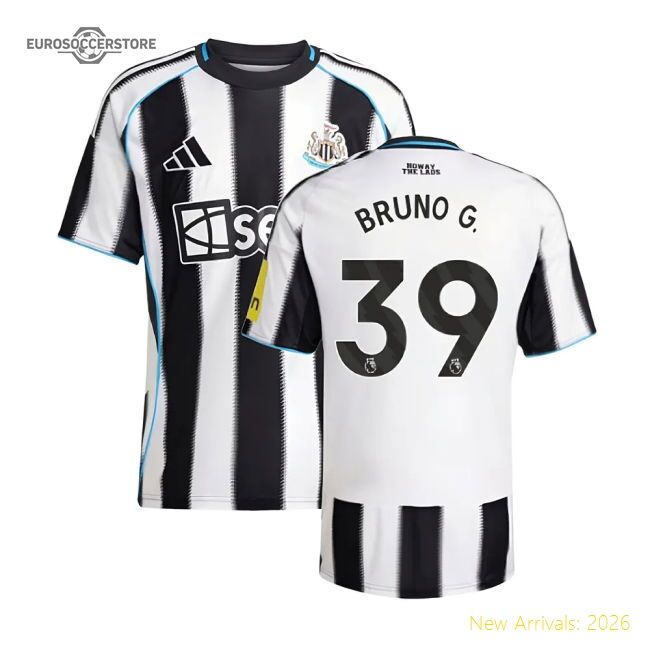 Premium 2025-2026 Newcastle Home Shirt (bruno G. 39) - Premium