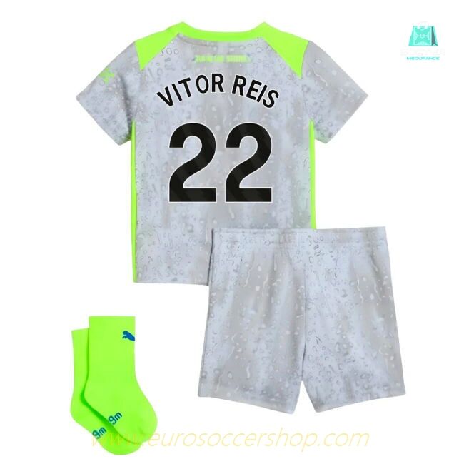 2025-2026 Man City Third Baby Kit (Vitor Reis 22)
