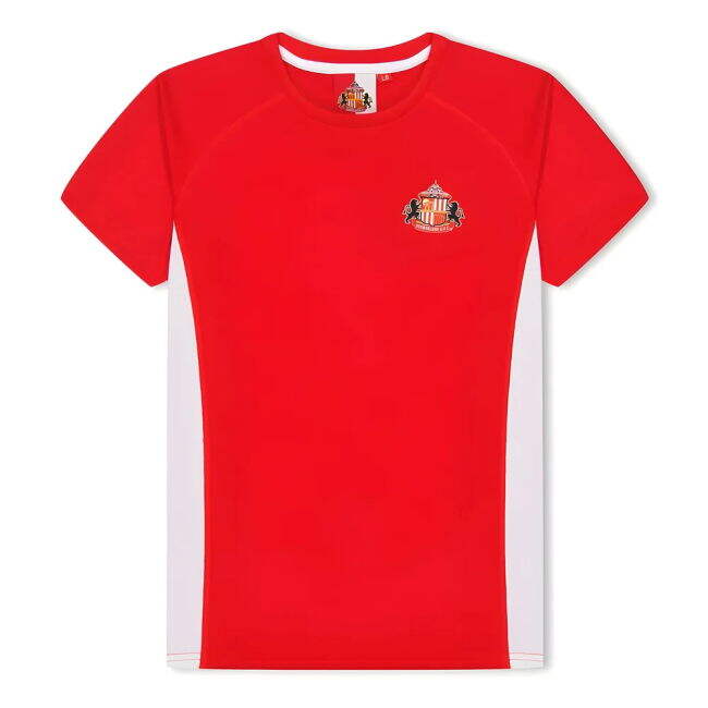 Top-Quality Sunderland Sunderland Poly T-Shirt (Red) - Kids (Neil 4)