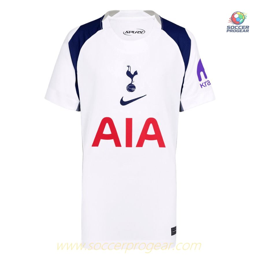 Tottenham Home Children's Edition Soccer Shirt 2025/26 Collection
