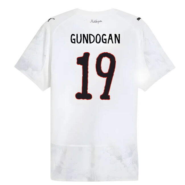 2025-2026 KIDSUPER x Manchester City CWC Authentic Shirt (White) (Gundogan 19)