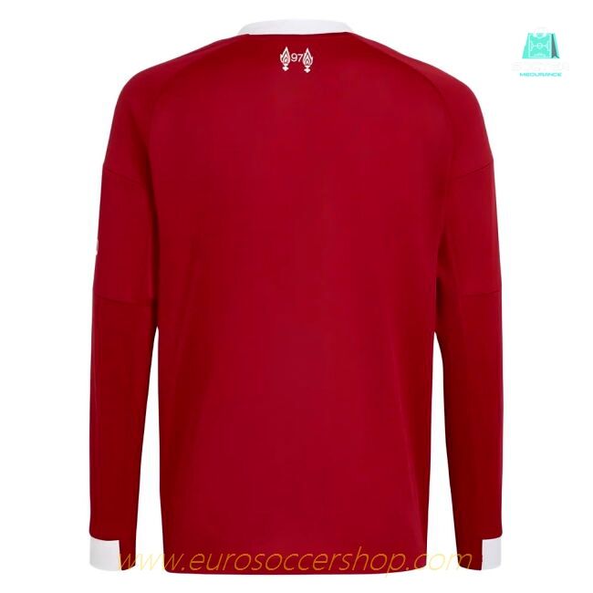 2025-2026 Liverpool Long Sleeve Home Shirt (Kids)
