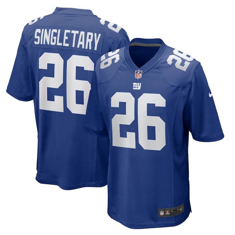 None Devin Singletary New York Giants Great Value Authentic Jersey
