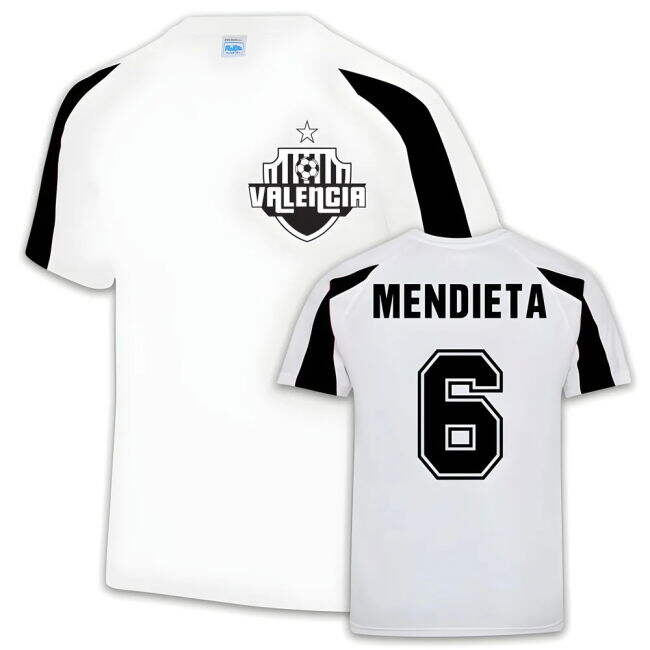 Valencia Football Shirt (Gaizka Mendieta 6) Quick Dry Quick Dry