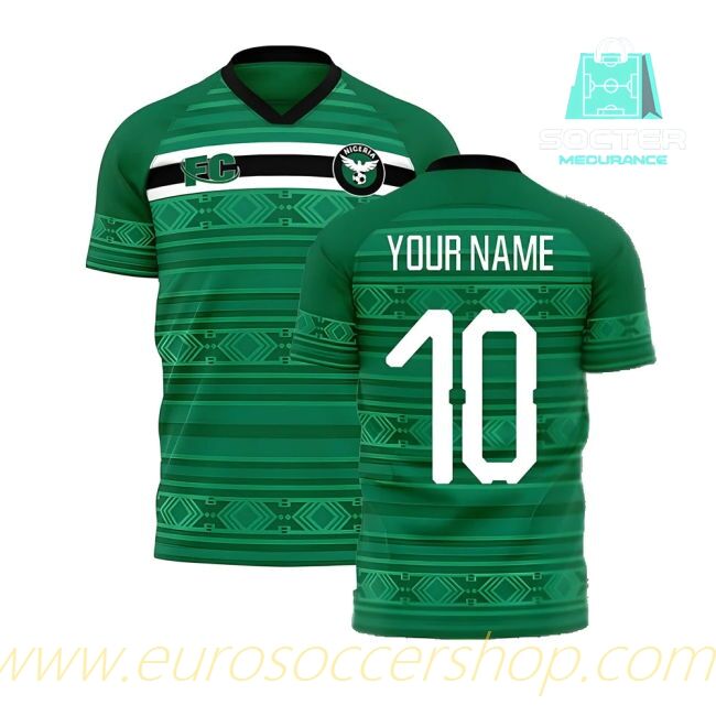 Premium 2020-2021 Nigeria Home Football Shirt (Your Name)