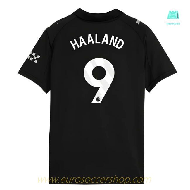 2025-2026 Man City Away Shirt (Kids) (Haaland 9)