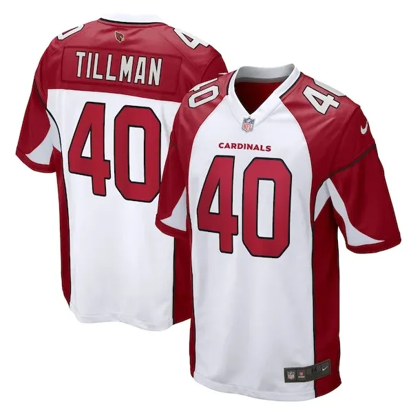 None Pat Tillman Game Jersey - White | NFL Player Jersey | NFL Footbal