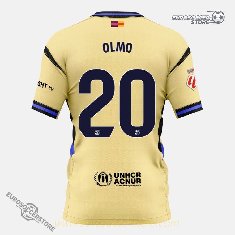 Barcelona 25-26 Away Kobe Bryant OLMO 20 Jersey (Player Edition)