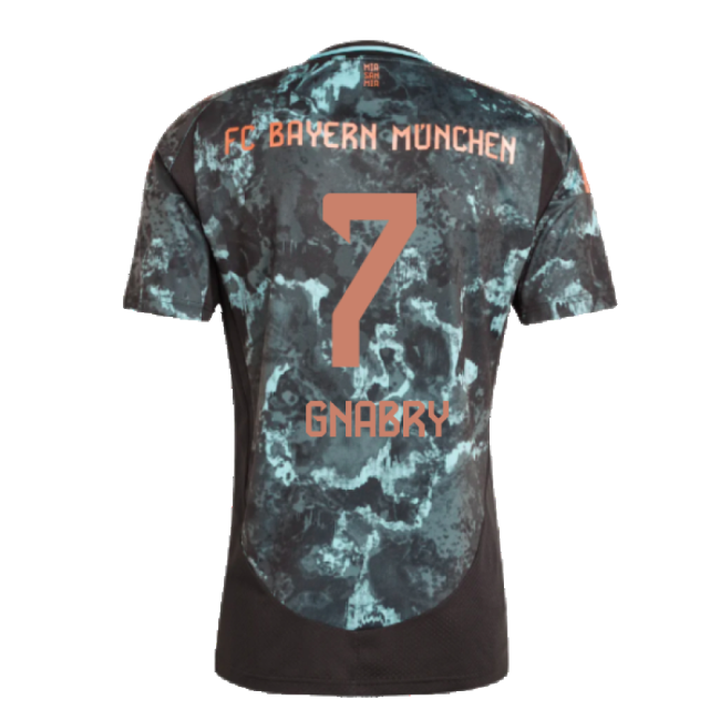 2024-2025 Bayern Away Official Licensed Shirt (Gnabry 7)