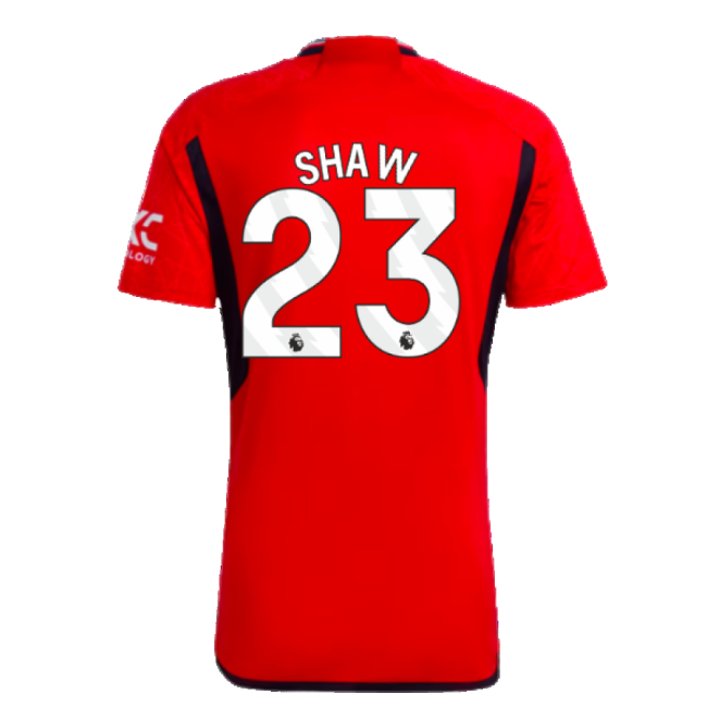 2023-20 Man Utd Home Shirt Shaw #23 M S