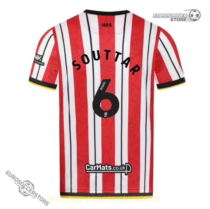 Sheffield United 24-25 Home Jersey SOUTTAR 6