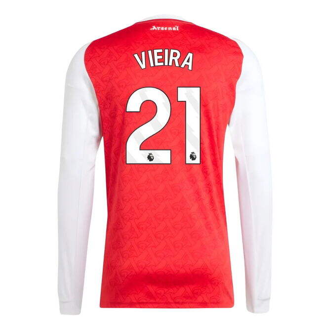 Arsenal First Team Replica Jersey - Adults Version (Vieira 21)