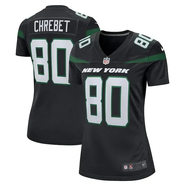 None Wayne Chrebet  Jersey - Black | NFL Player Jersey | NFL Football