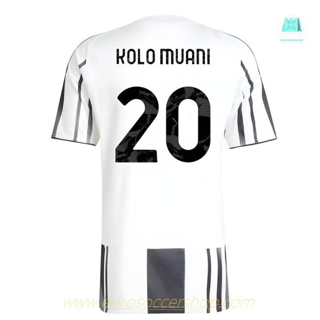 2025-2026 Juventus Home Shirt (Kolo Muani 20)