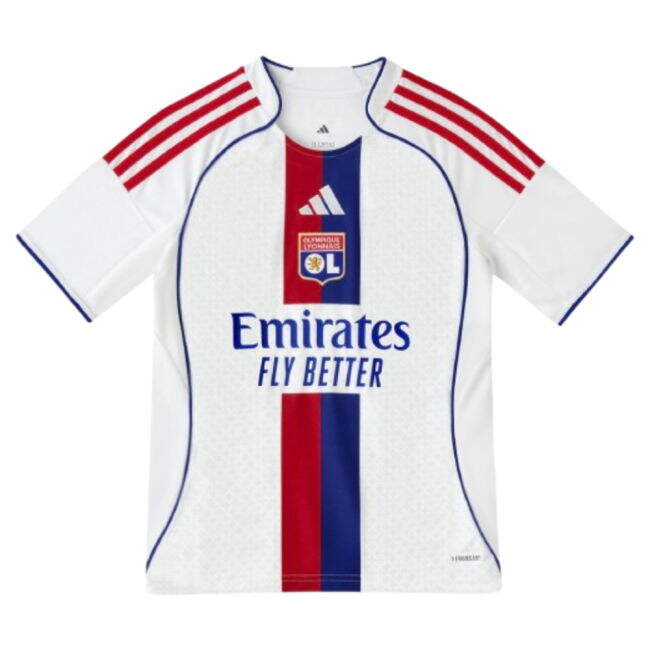 2025-2026 Olympique Lyon Home Shirt (Kids)