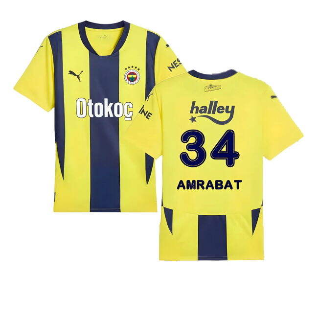 High Performance Football Club Amrabat #34 Fresh Look Proud Officia...