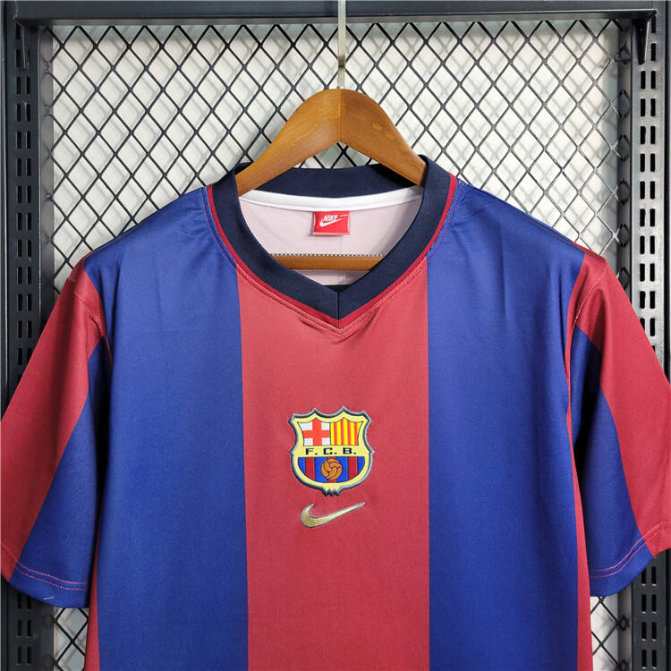 9899 Barcelona Retro Home Shirt - Official Replica 8736
