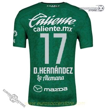 Leon Home Jersey 24-25 Version for D.Hernández, Number 17