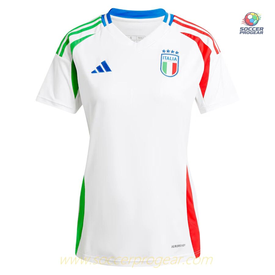 Italy Away Soccer Shirt 2024-2025 Edition Season Women