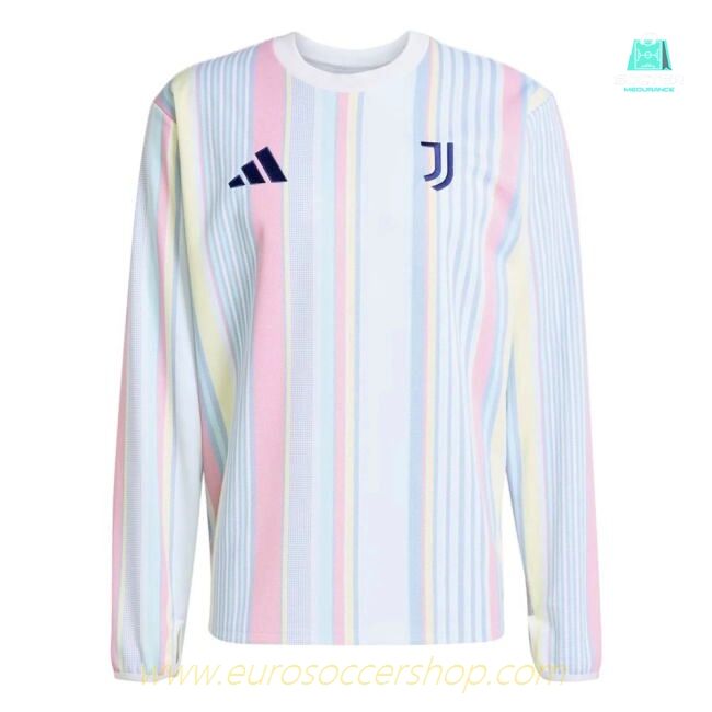 2025-2026 Juventus Pre-Match Warm Top (White)