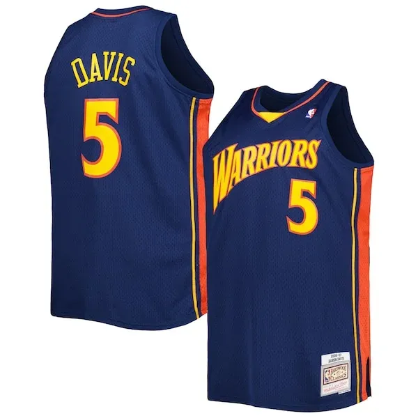 Baron Davis GSW Swingman Jersey - authentic classic - Navy athletic