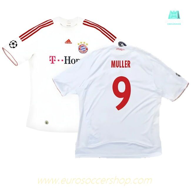Bayern Munich 2008-09 Third Shirt ((Very Good) XXL) (Muller 9)