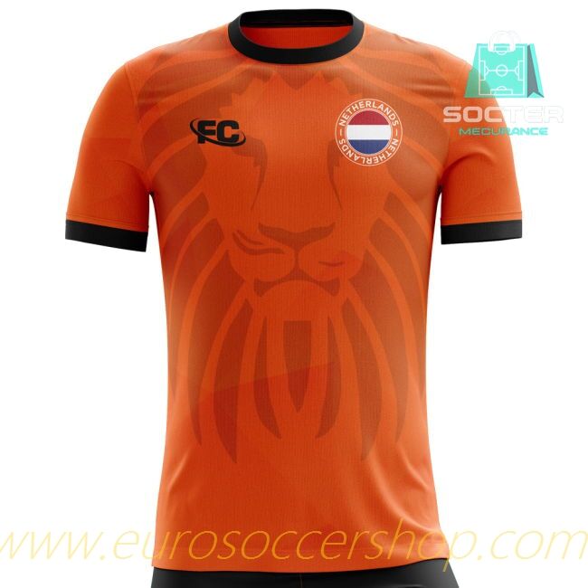 2018-2019 Holland World Cup Home Football Shirt Concept (GULLIT 10)