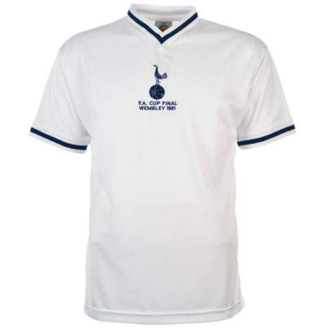 Tottenham Hotspur 1981 FA Cup Final Retro Shirt (Your Name)
