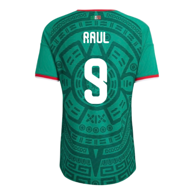 Mexico Soccer Squad Traditional Home Football Shirt