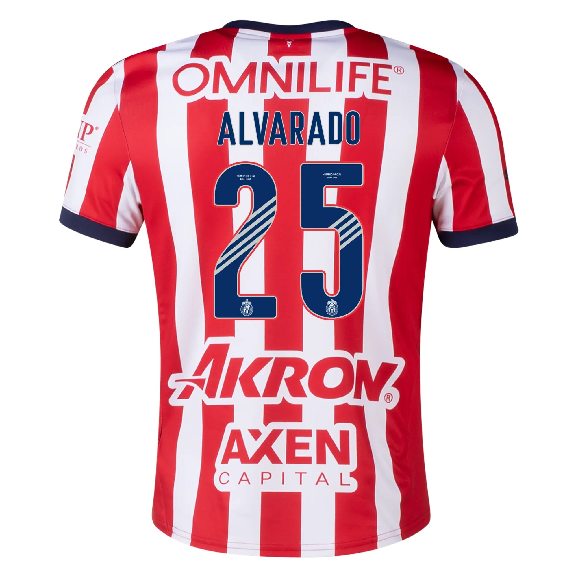 Chivas Home Jersey 24-25 Version for Alvarado #25