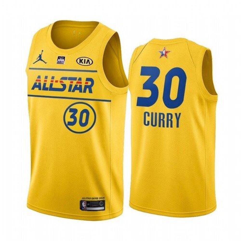 Official Stephen Curry30 Jersey - Yellow - Game Day Essential