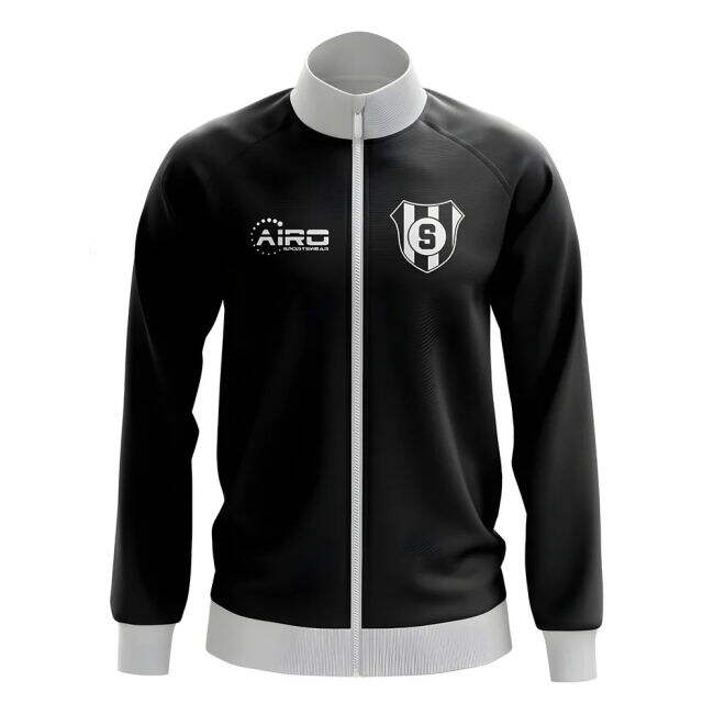 Santos Concept Football Track Jacket (Black)