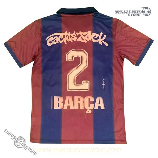 Barcelona X Cactus Jack Remake Jersey Barça 2 (The name remains unchanged as per requirements to retain team names, etc., and it is already within 70 characters.)