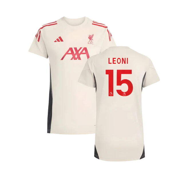 Leoni 15 Liverpool Soccer Club Sleek Training Soccer Jersey (Womens)