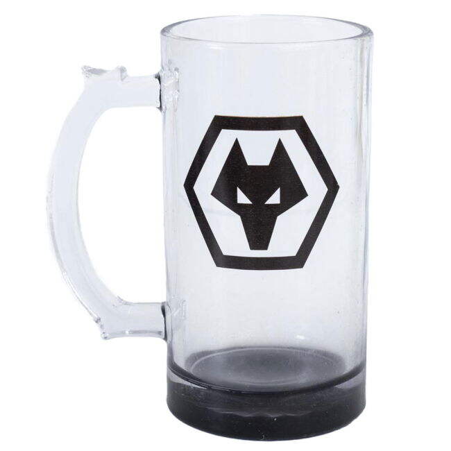 Wolverhampton Wanderers FC Stein Glass Tankard (Limited Edition)