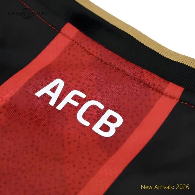 2025-2026 Bournemouth Home Champion-quality Jersey Soler Fabric