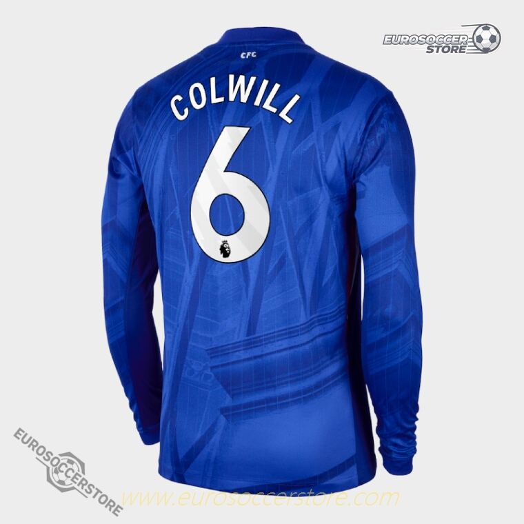 Chelsea 25-26 Home Long Sleeve COLWILL 6 Jersey