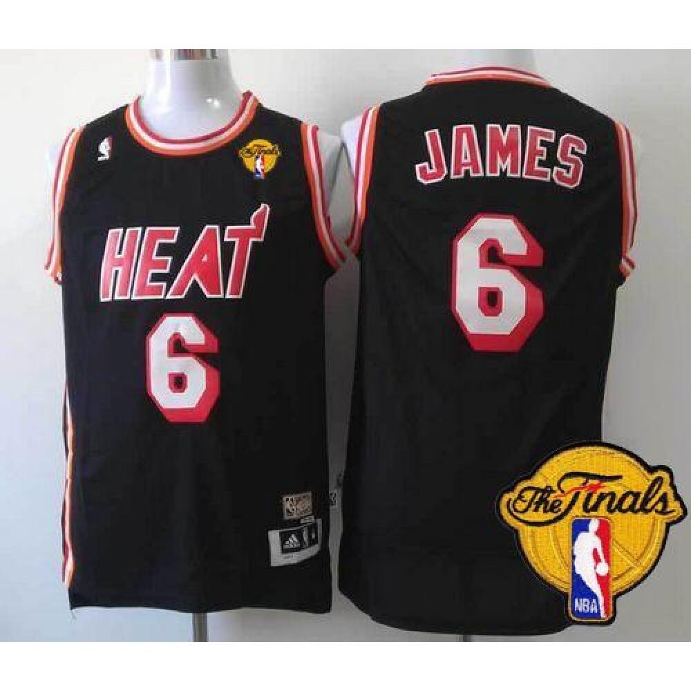 Collector's Item Men's Miami Heat #6 LeBron Black Basketball Jersey