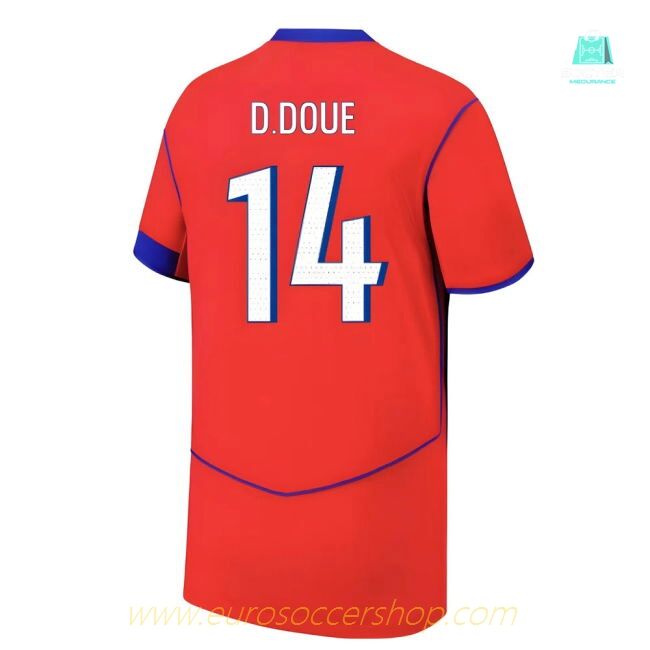 2025-2026 PSG Third Shirt (Kids) (D.Doue 14)