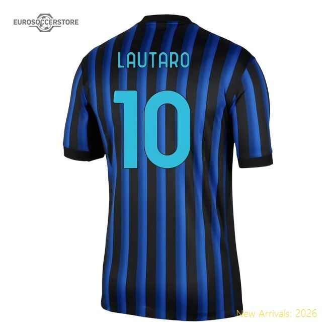 Inter Milan Lautaro Pro-level Home Jersey Calcio Italiano Kappa Kombat